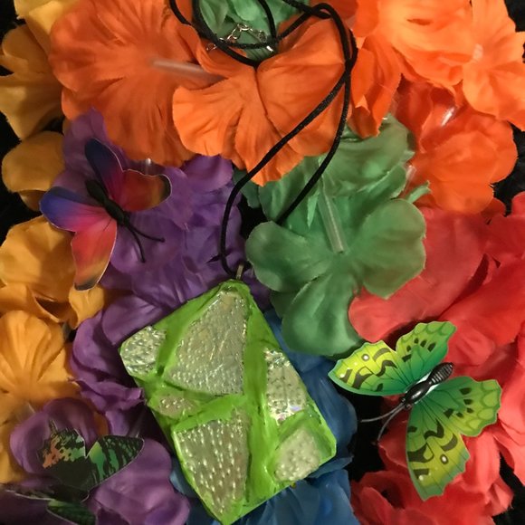 Reversible Exclusive Rare Unique Vintage One of a Kind Handmade Necklace - Picture 3 of 15